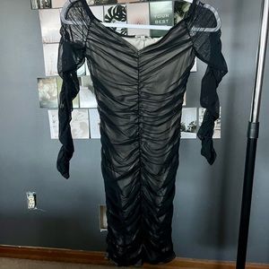 CHARLOTTE RUSSE mesh dress / size xs